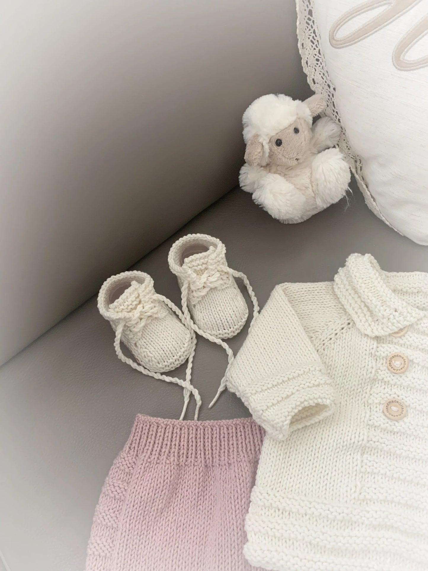 "Rowan” 4 Piece Set Knitting pattern for Reborn doll 16-22” or 0-3 Mth Old Baby