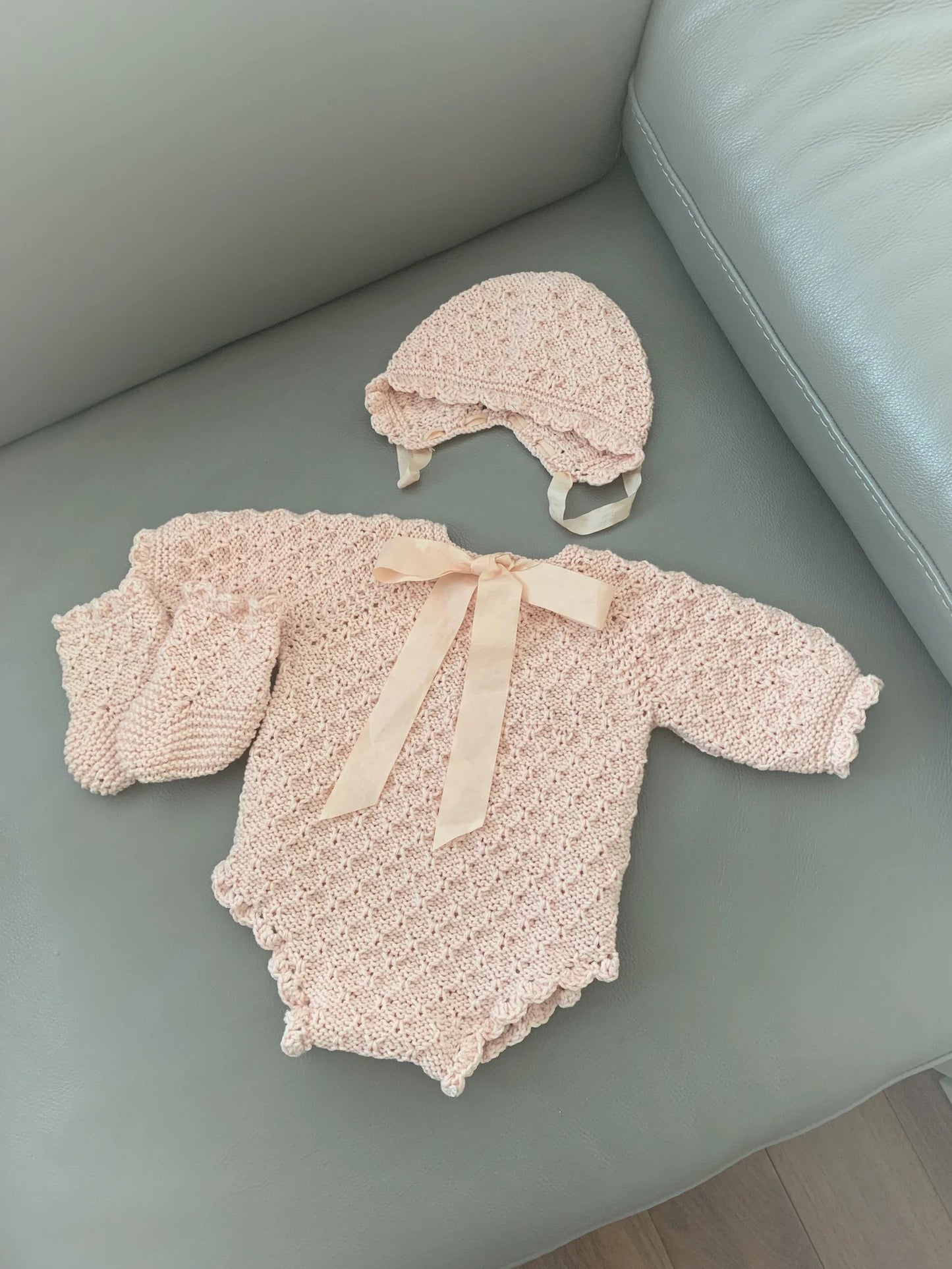 "Frejya” Romper Knitting pattern for Reborn doll 19 -24” or 0-6 Month Old Baby
