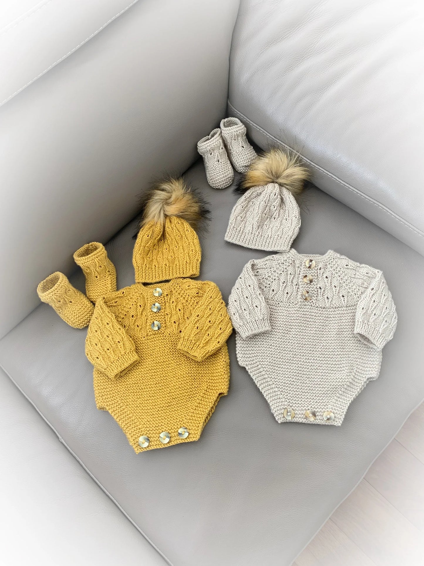 "Pumpkin” Romper Knitting pattern for Reborn doll 16 -22” or 0-3 Mth Old Baby
