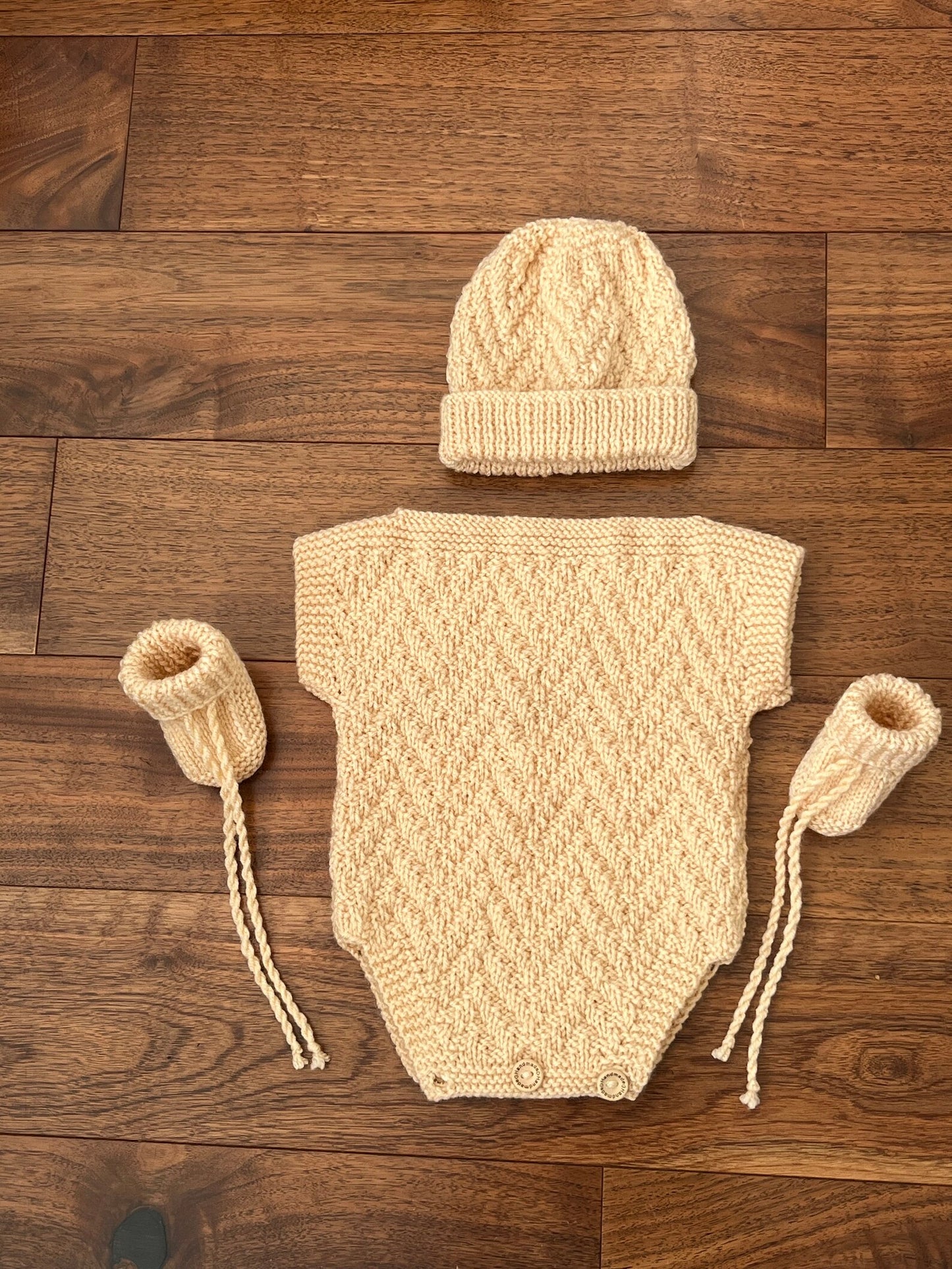 "Neptune” Romper Knitting pattern for Reborn doll 16 -22” or 0-3 Month Old Baby