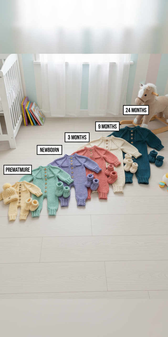 "Primrose” Romper - NEW with 8 size options from premature to 24 Months