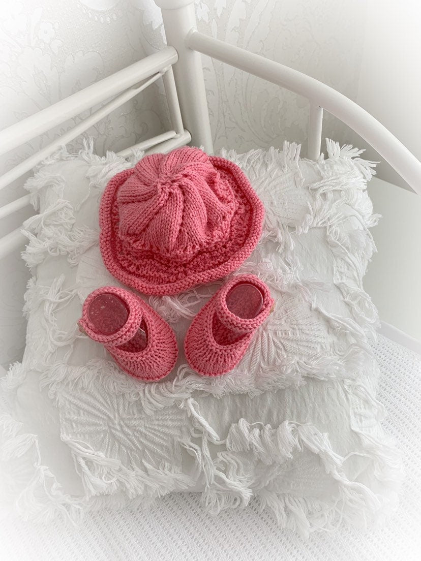 "Jasmine ” Romper Knitting pattern for Reborn doll 16 -22” or 0-3 Mth Old Baby