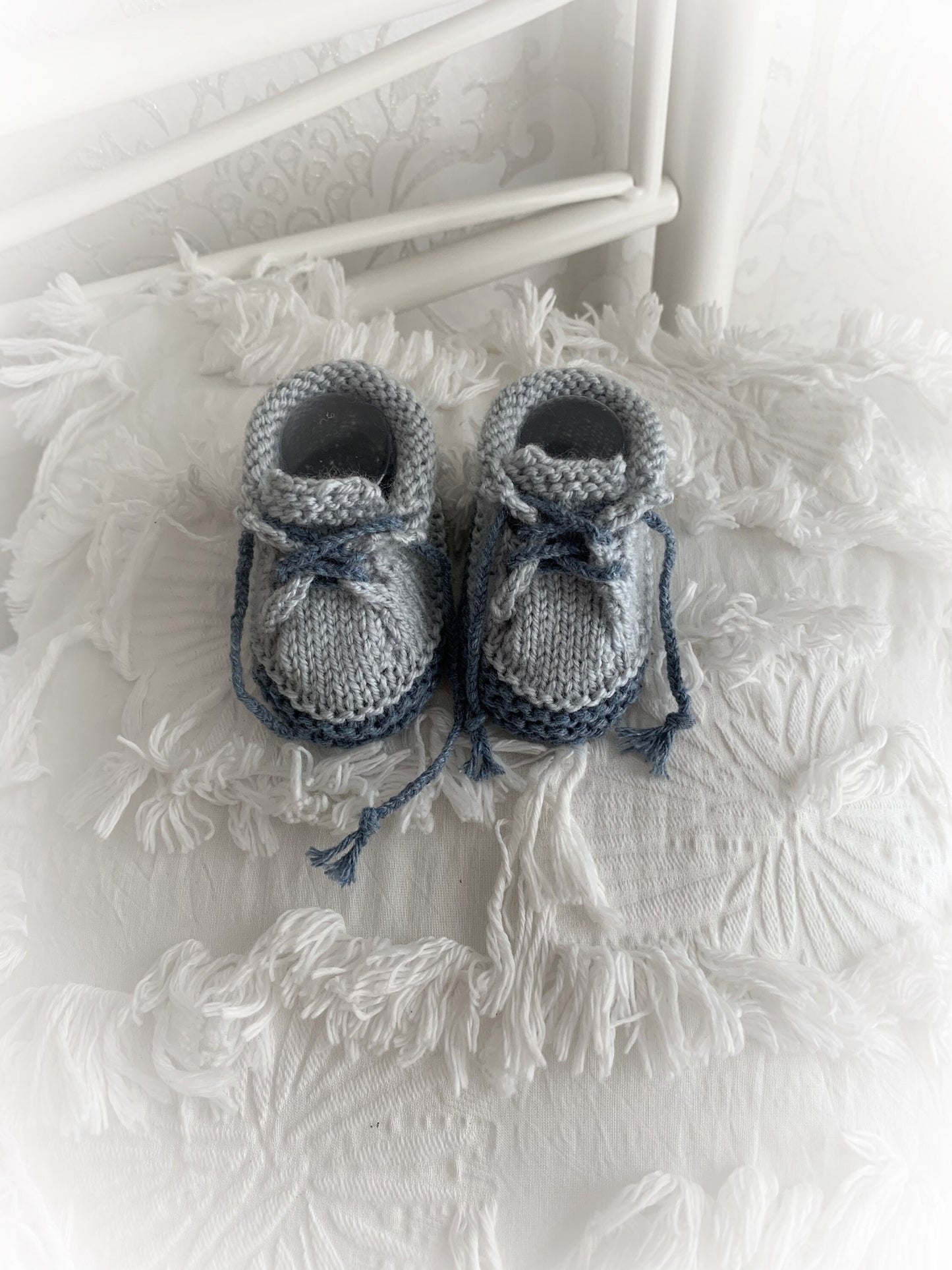 "Basil” Tracksuit & Trainer Knitting pattern set for Reborn doll 16 -22” or 0-3 Mth Old Baby
