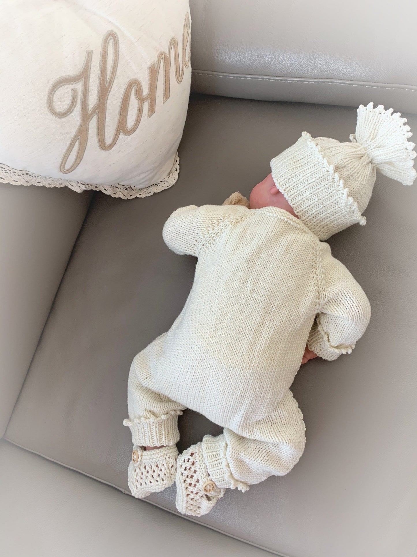 "Honeysuckle” Romper Knitting pattern for Reborn doll 16 -22” or 0-3 Mth Old Baby