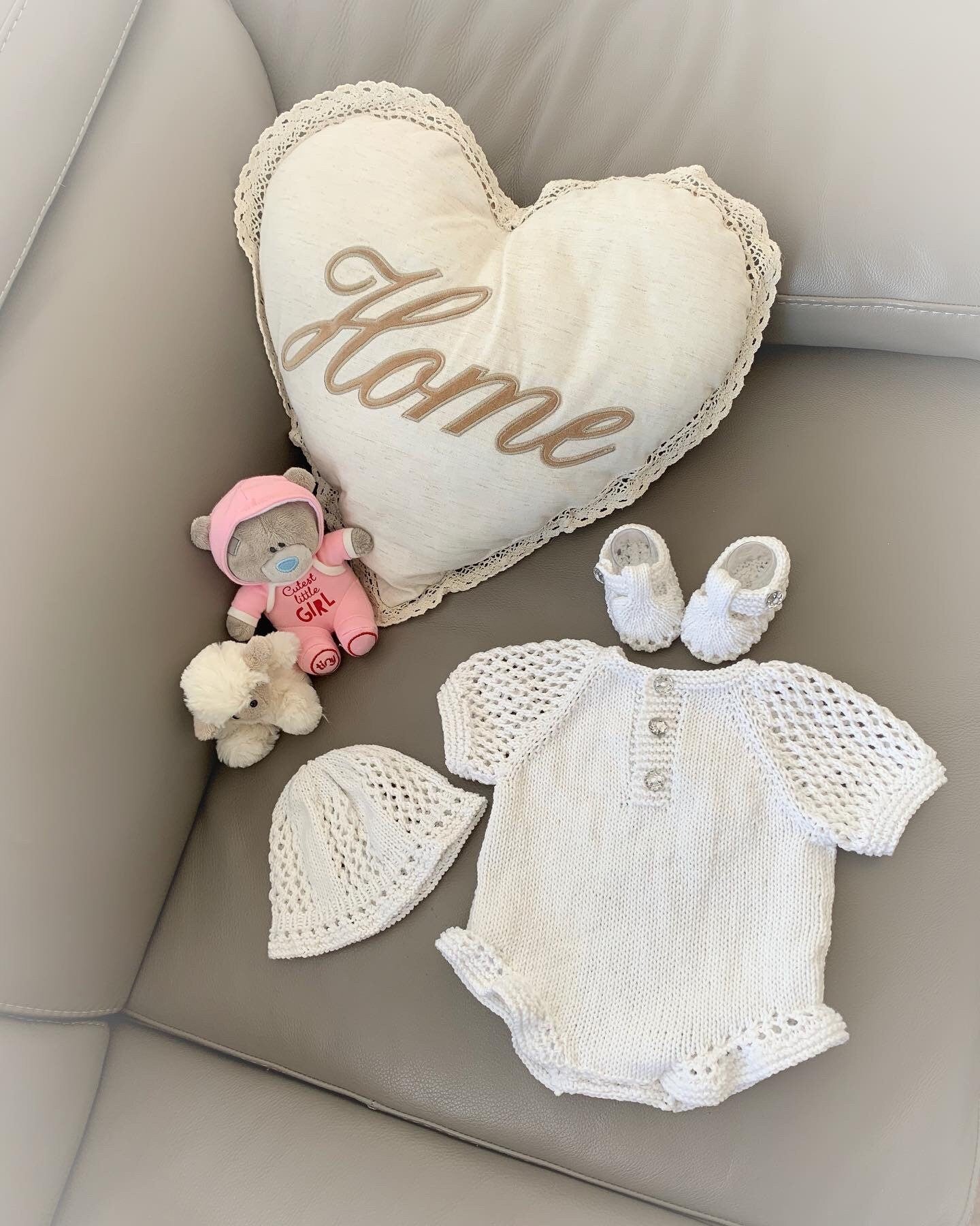 "Pearl” Romper Knitting pattern for Reborn doll 16 -22” or 0-3 Mth Old Baby