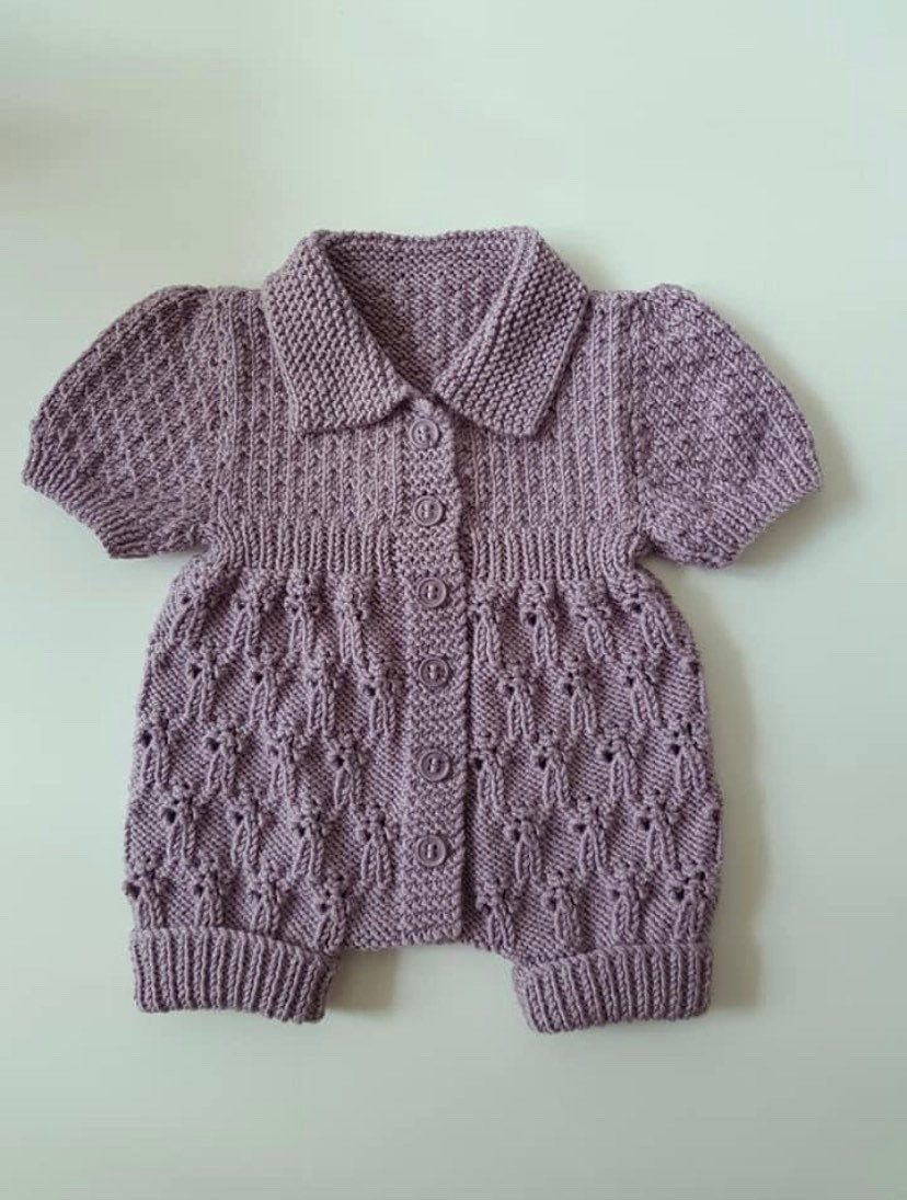 "Bluebell ” Romper - NEW sizes from premature to 24 Months