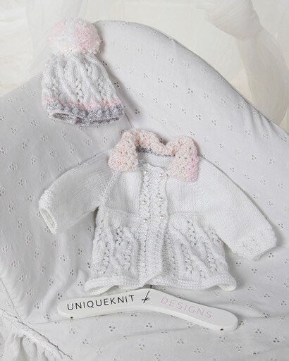 “Lollipop” Jacket, Hat & Blanket Set, Sizes Premature To 4 Years Old