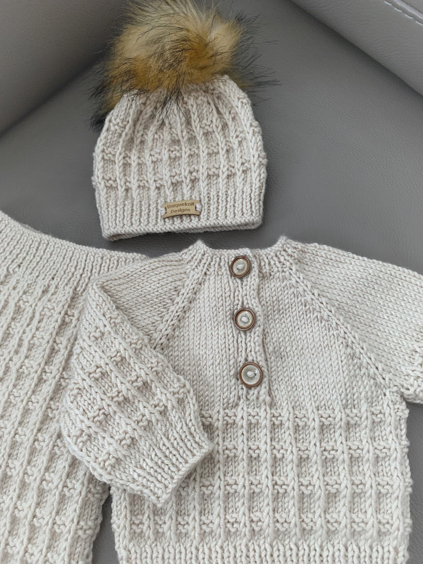 "Winter” 4 Piece Set Knitting pattern for Reborn doll 16-22” or 0-3 Month Old Baby