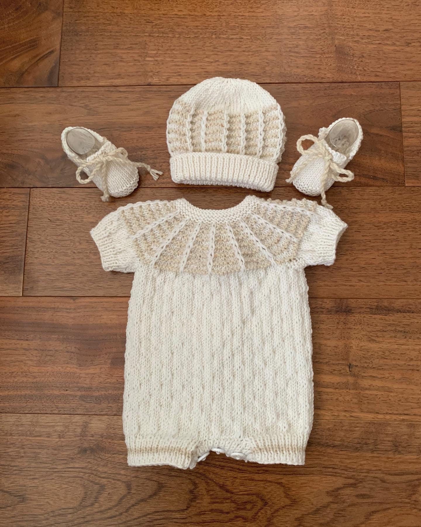 "Isaac” Multi Piece set knitting pattern for reborn doll 16-22" or 0-3 month old baby