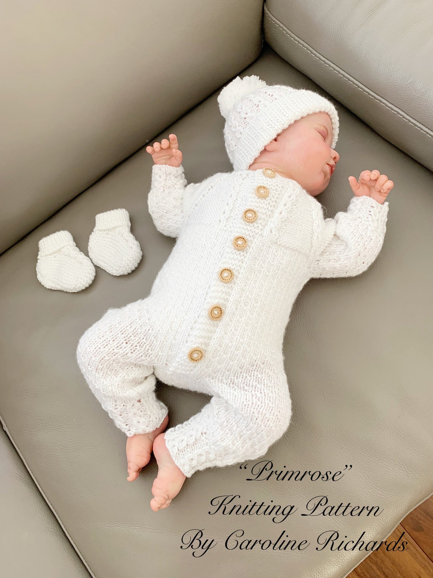 "Primrose” Romper - NEW with 8 size options from premature to 24 Months