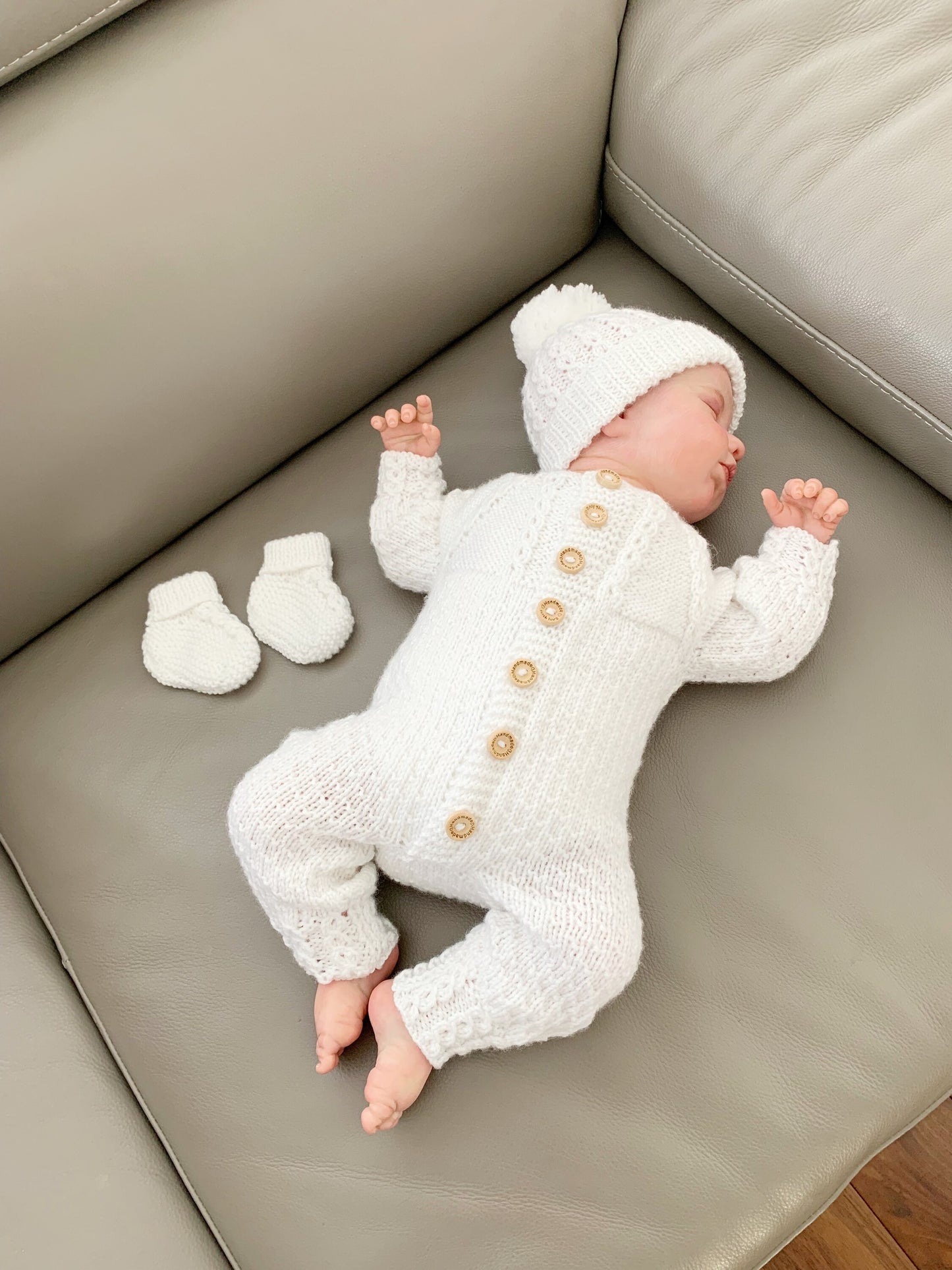 "Primrose” Romper - NEW with 8 size options from premature to 24 Months