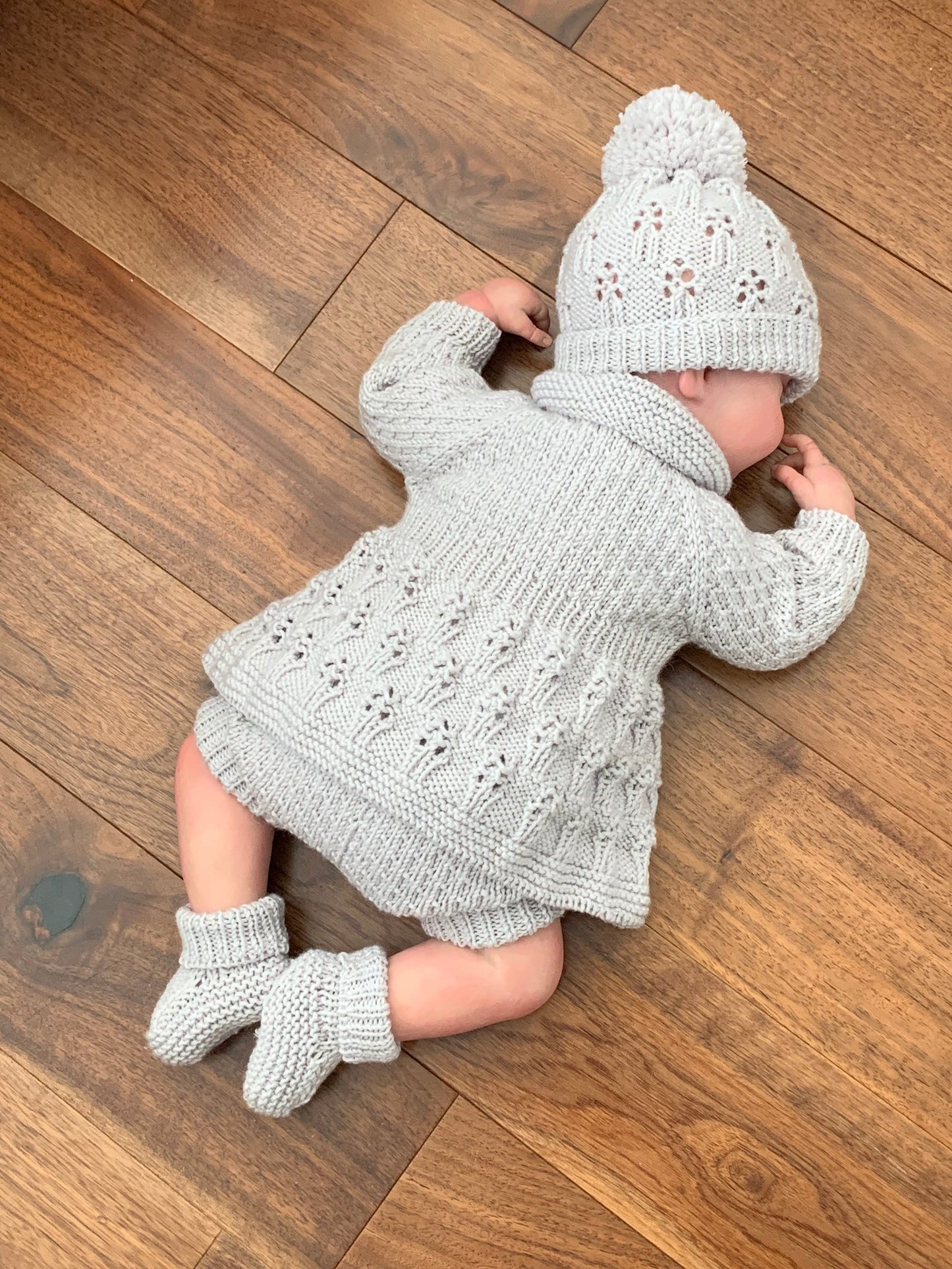 "Blueberry” 5 Piece set - 8 sizes from premature to 24 Month old baby