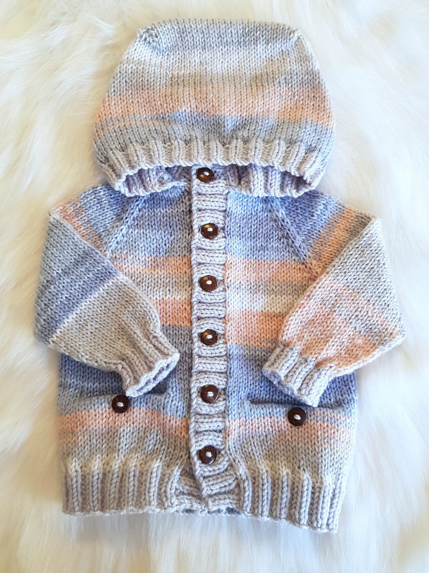 "Clay” 4 Piece Set Knitting pattern for Reborn doll 16-22” or 0-3 Month Old Baby