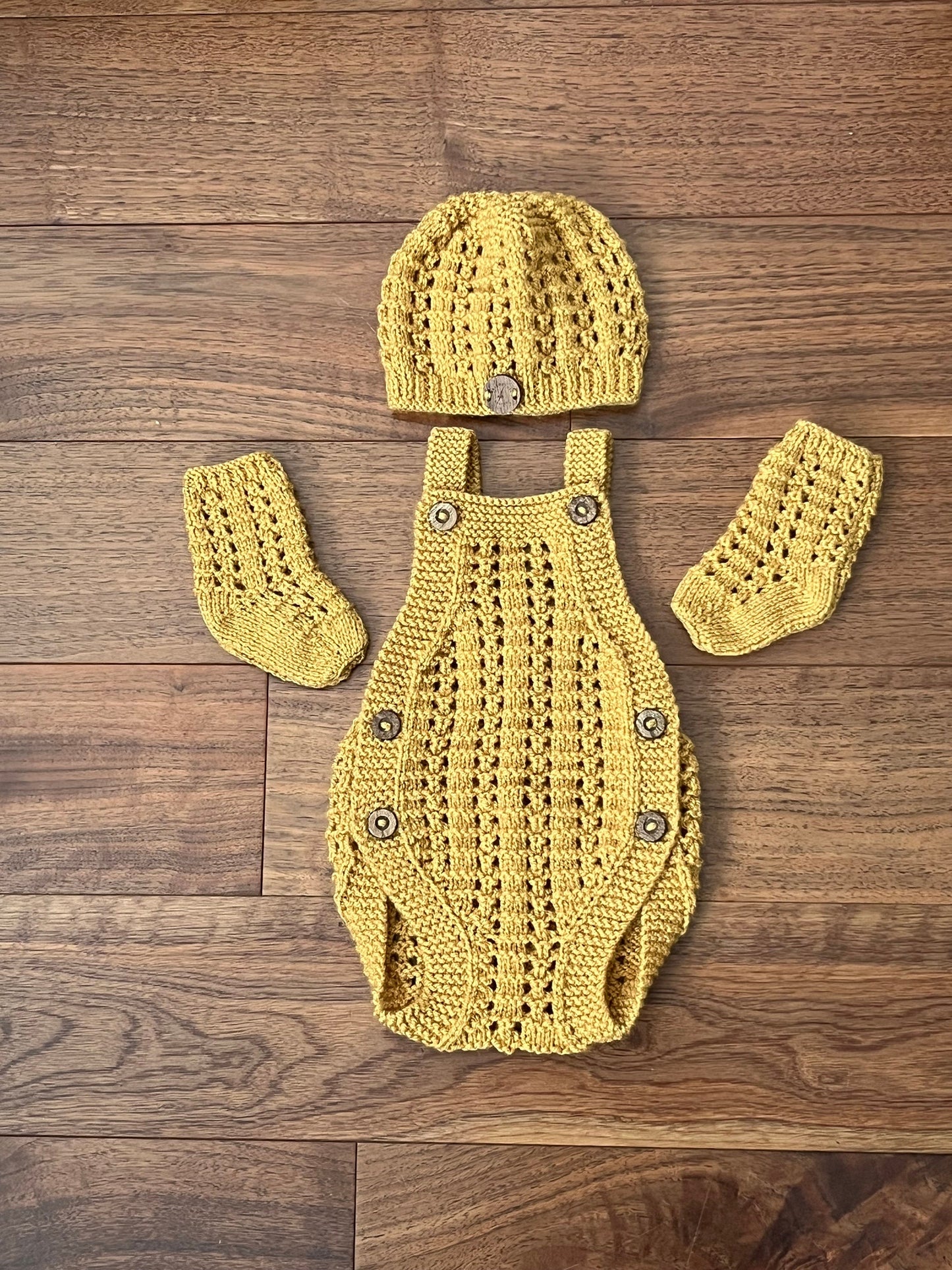 "Autumn” Romper Knitting pattern for Reborn doll 16 -22” or 0-3 Month Old Baby