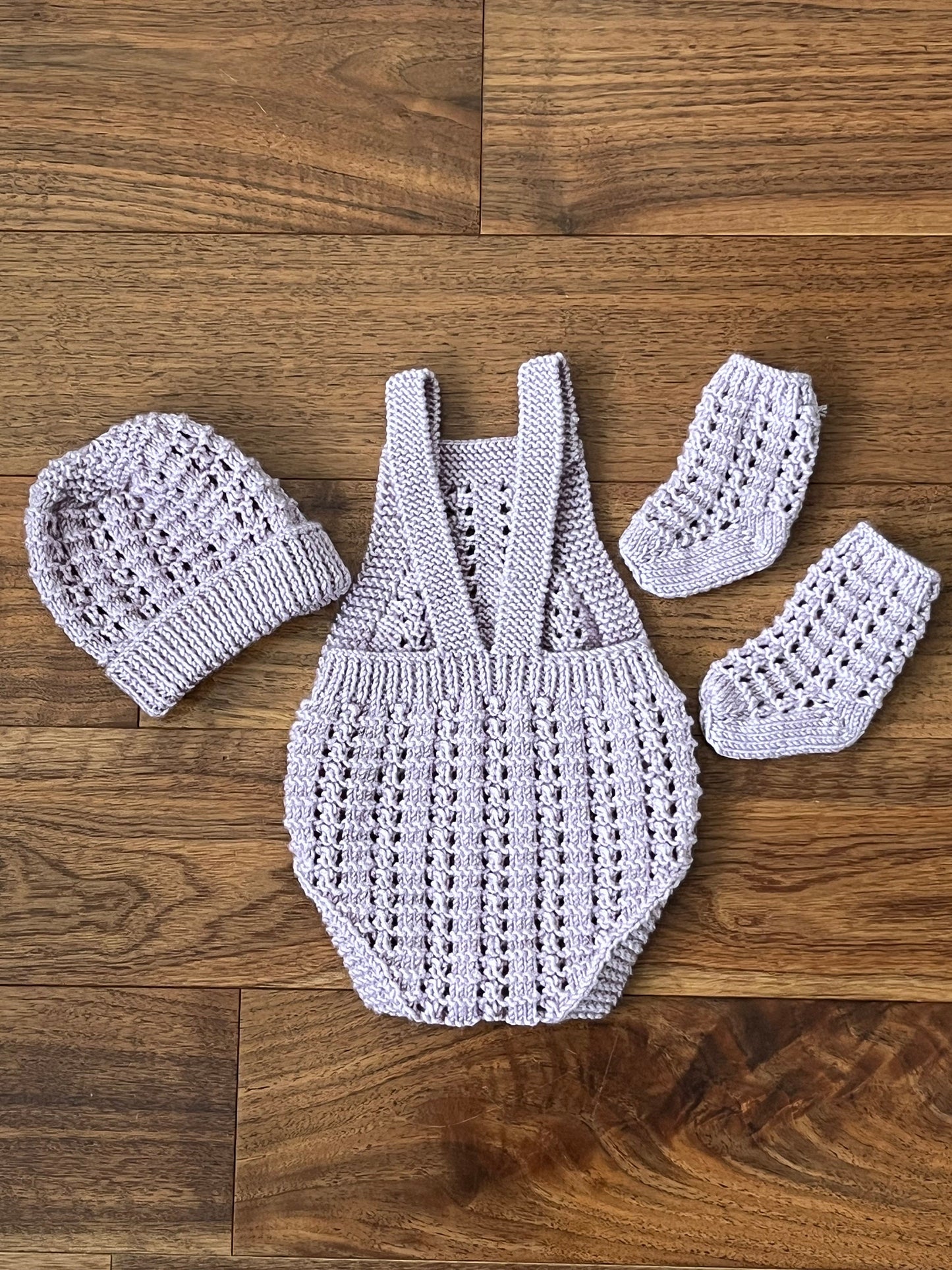 "Autumn” Romper Knitting pattern for Reborn doll 16 -22” or 0-3 Month Old Baby