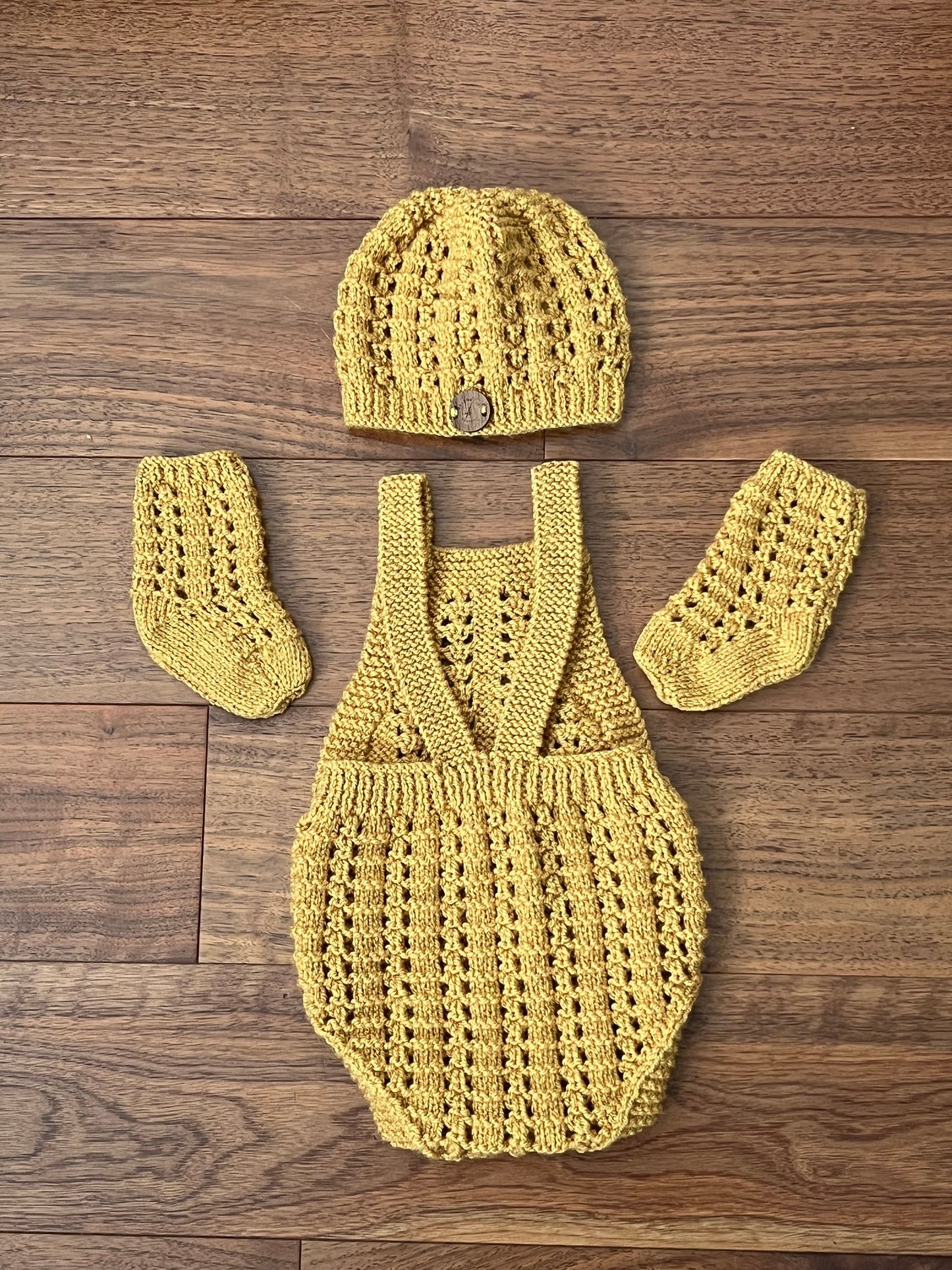"Autumn” Romper Knitting pattern for Reborn doll 16 -22” or 0-3 Month Old Baby