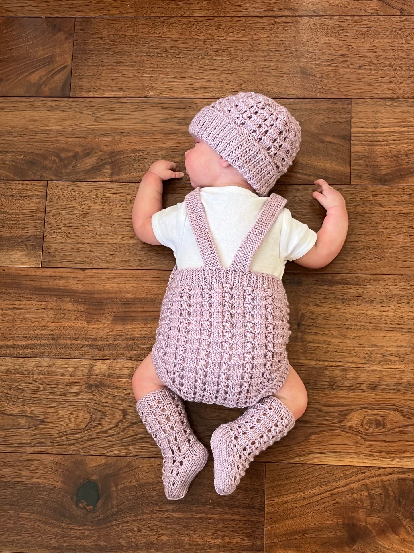 "Autumn” Romper Knitting pattern for Reborn doll 16 -22” or 0-3 Month Old Baby