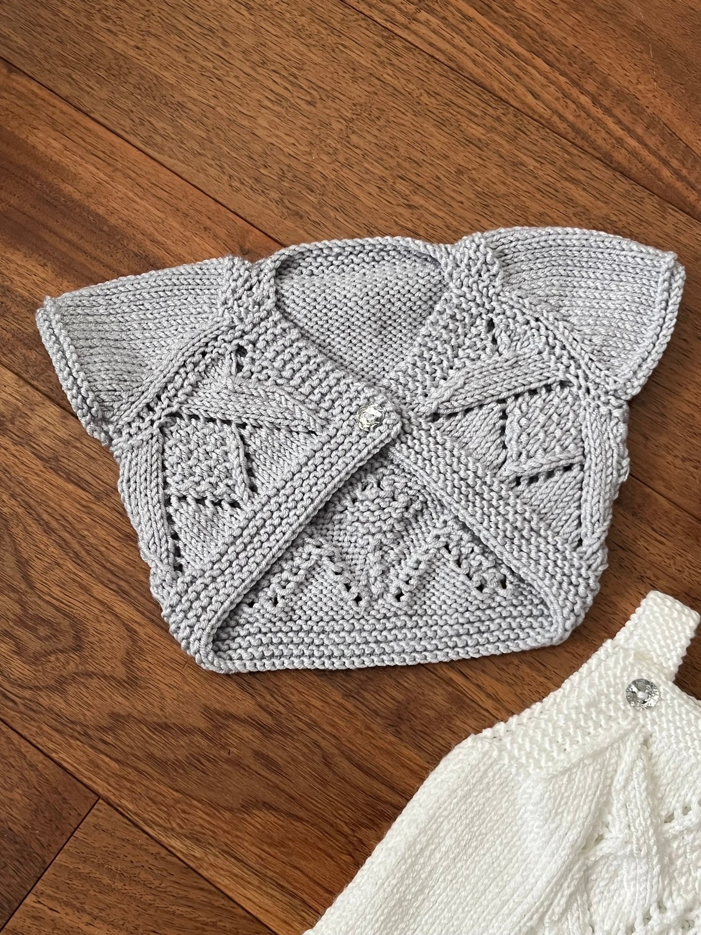 "Lou Lou” 4 Piece Set Knitting pattern for Reborn doll 16-22” or 0-3 Month Old Baby