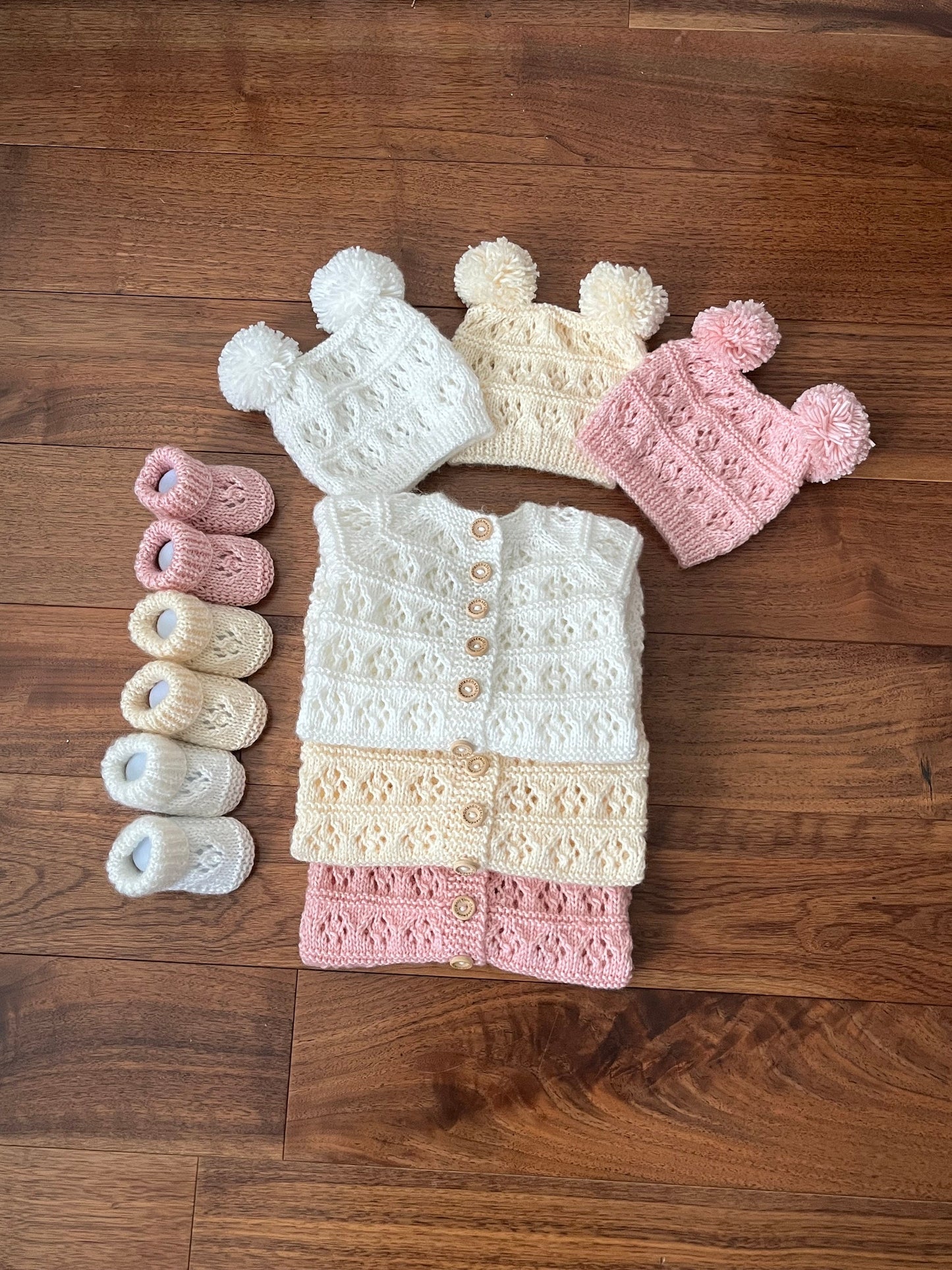 "Miami" Romper knitting pattern for reborn doll 16-22" or 0-3 Month old baby