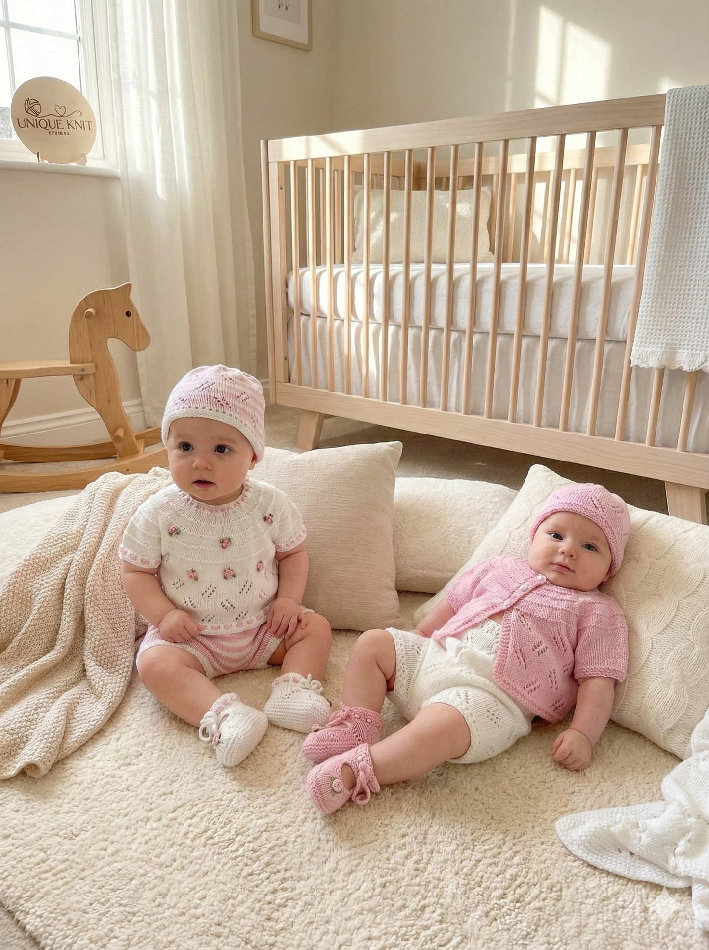 "Mayflower ” Mix 'n' Match Knitting pattern for Reborn doll 16 -22” or 0-3 Mth Old Baby
