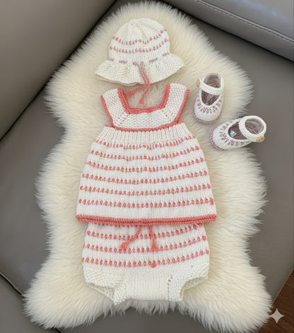 "Brook” 5 piece knitting pattern set for a reborn doll 16 -22” or 0-3 Month Old Baby