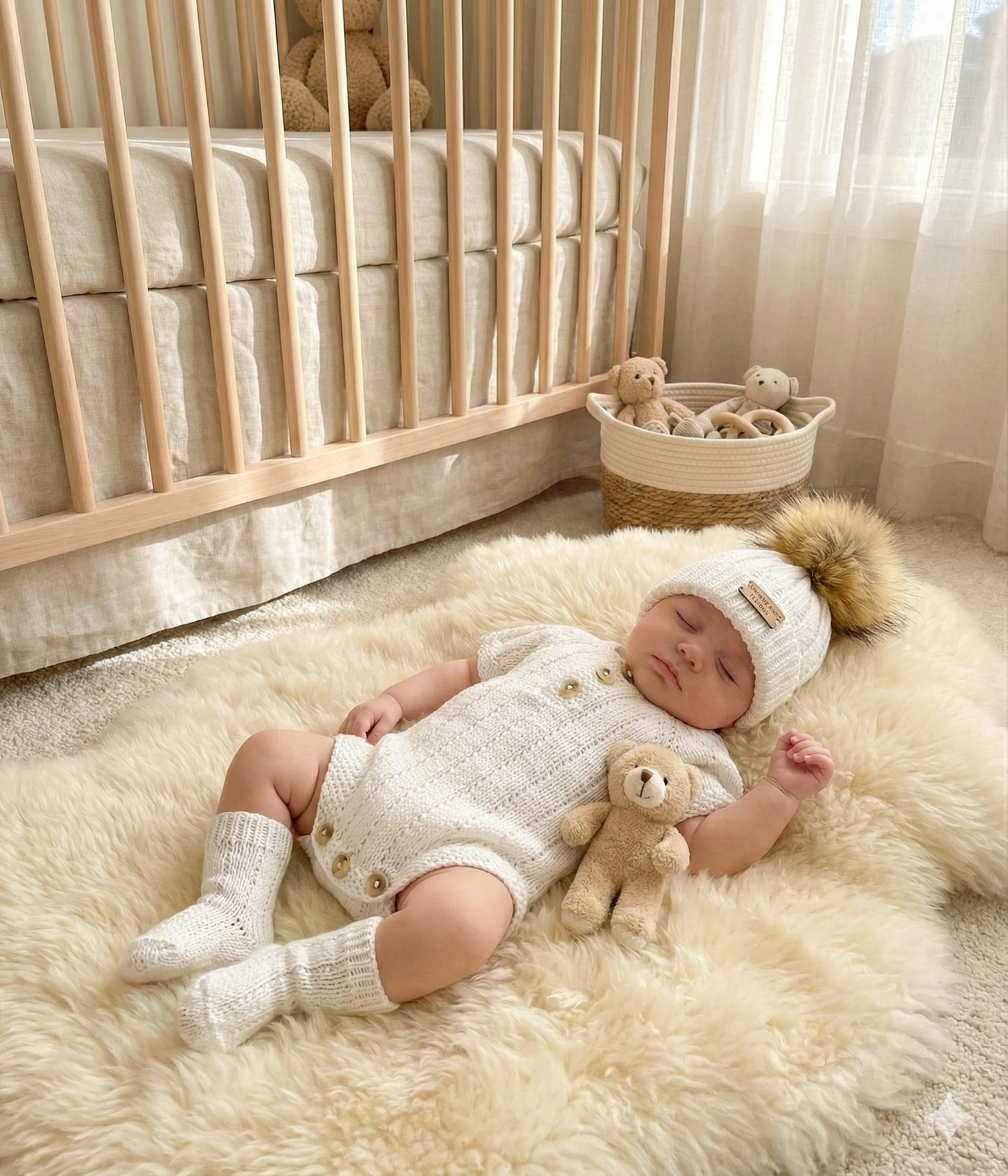 "Cotton ” Multi-piece Knitting pattern for Reborn doll 16 -22” or 0-3 Month Old Baby