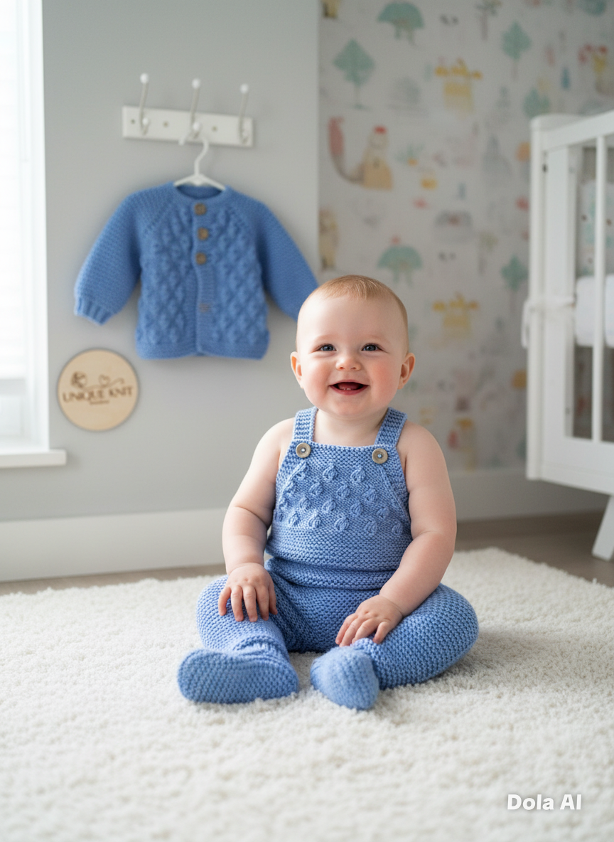 "Little Cloud” 3 piece Knitting pattern set for Reborn doll 19 -24” or 0-6 Month Old Baby