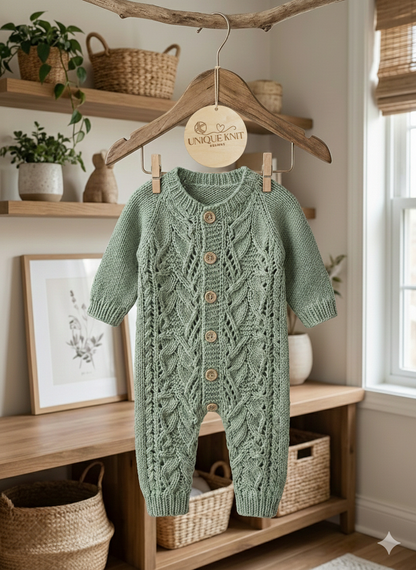 "Honeysuckle” Romper Knitting pattern for Reborn doll 16 -22” or 0-3 Mth Old Baby
