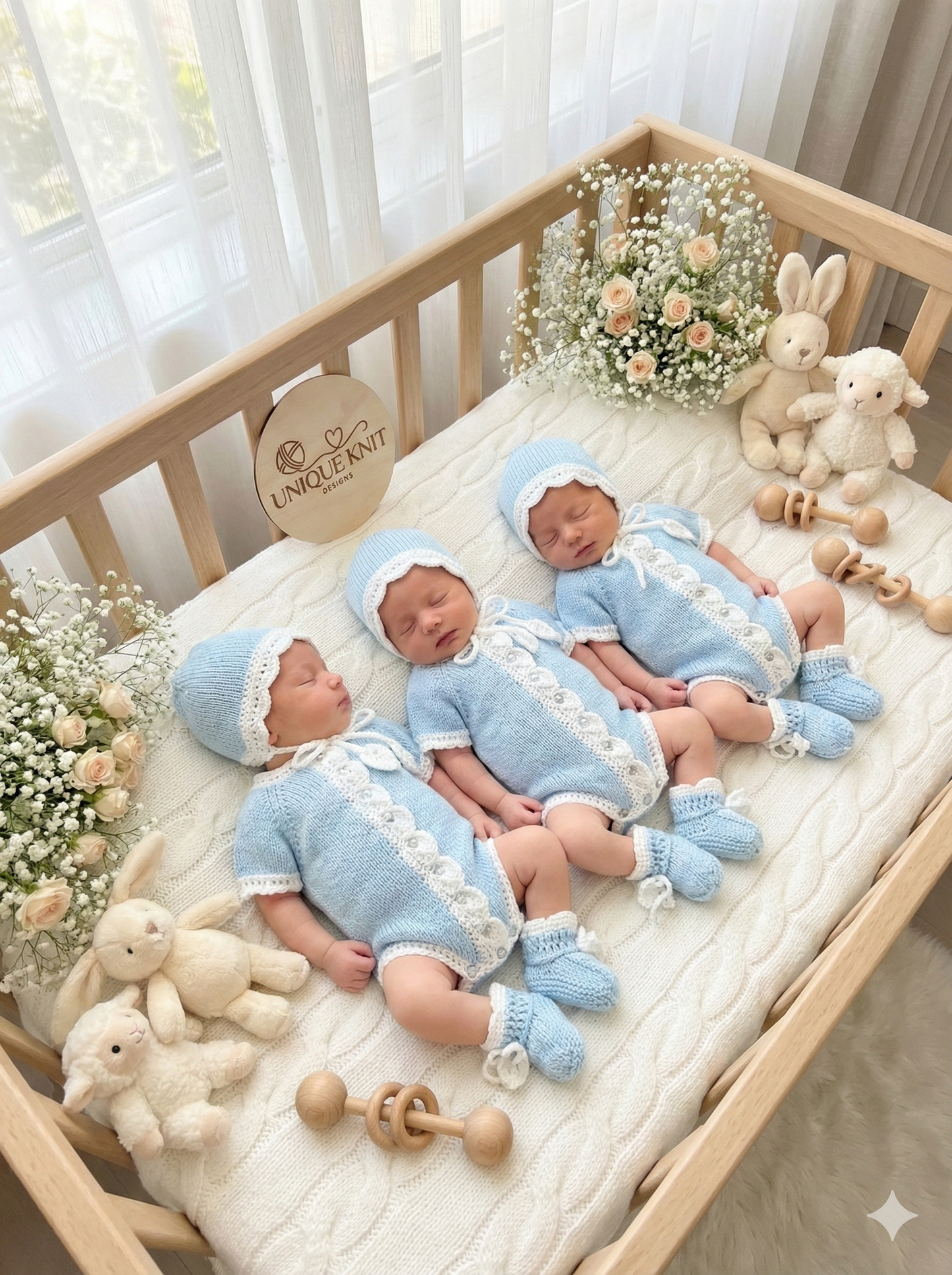 "Apple” Romper Knitting pattern for Reborn doll 16 -22” or 0-3 Mth Old Baby