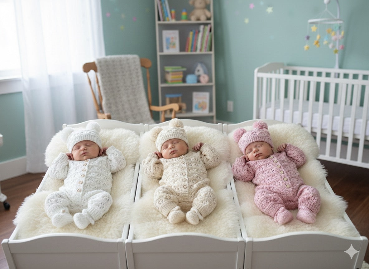 "Miami" Romper knitting pattern for reborn doll 16-22" or 0-3 Month old baby