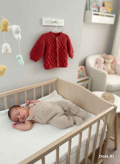 "Little Cloud” 3 piece Knitting pattern set for Reborn doll 19 -24” or 0-6 Month Old Baby