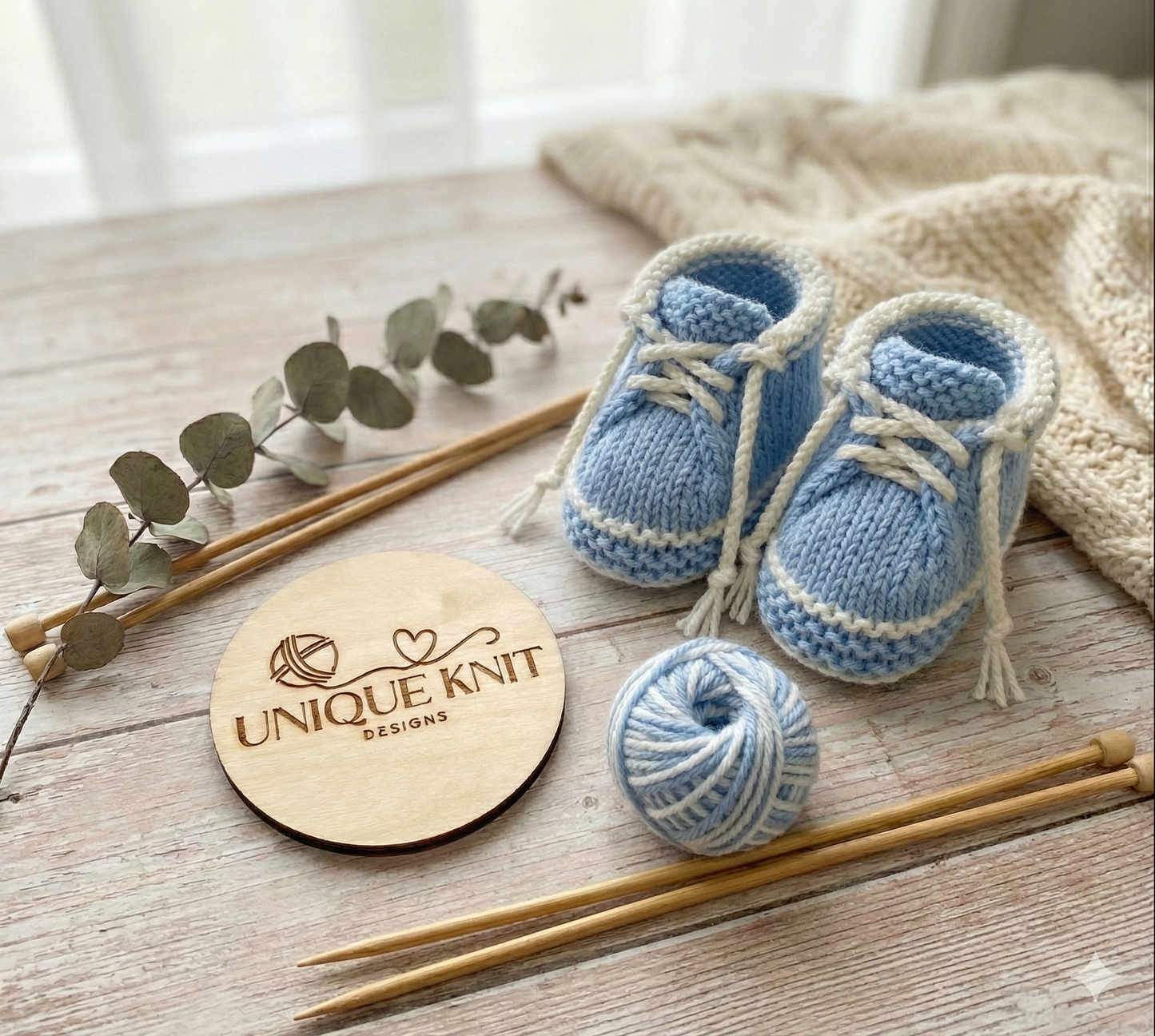"Basil” Tracksuit & Trainer Knitting pattern set  for Reborn doll 16 -22” or 0-3 Mth Old Baby