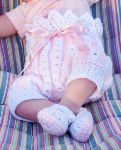 "Rosebud” Summer set Knitting pattern for Reborn doll 16 -22” or 0-3 Mth Old Baby