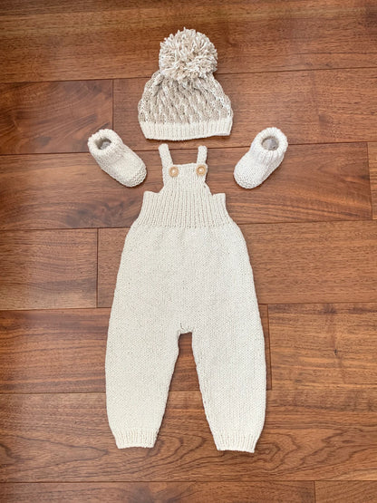 "Popcorn” 4 Piece set Knitting pattern for Reborn doll 16 -22” or 0-3 Month Old Baby
