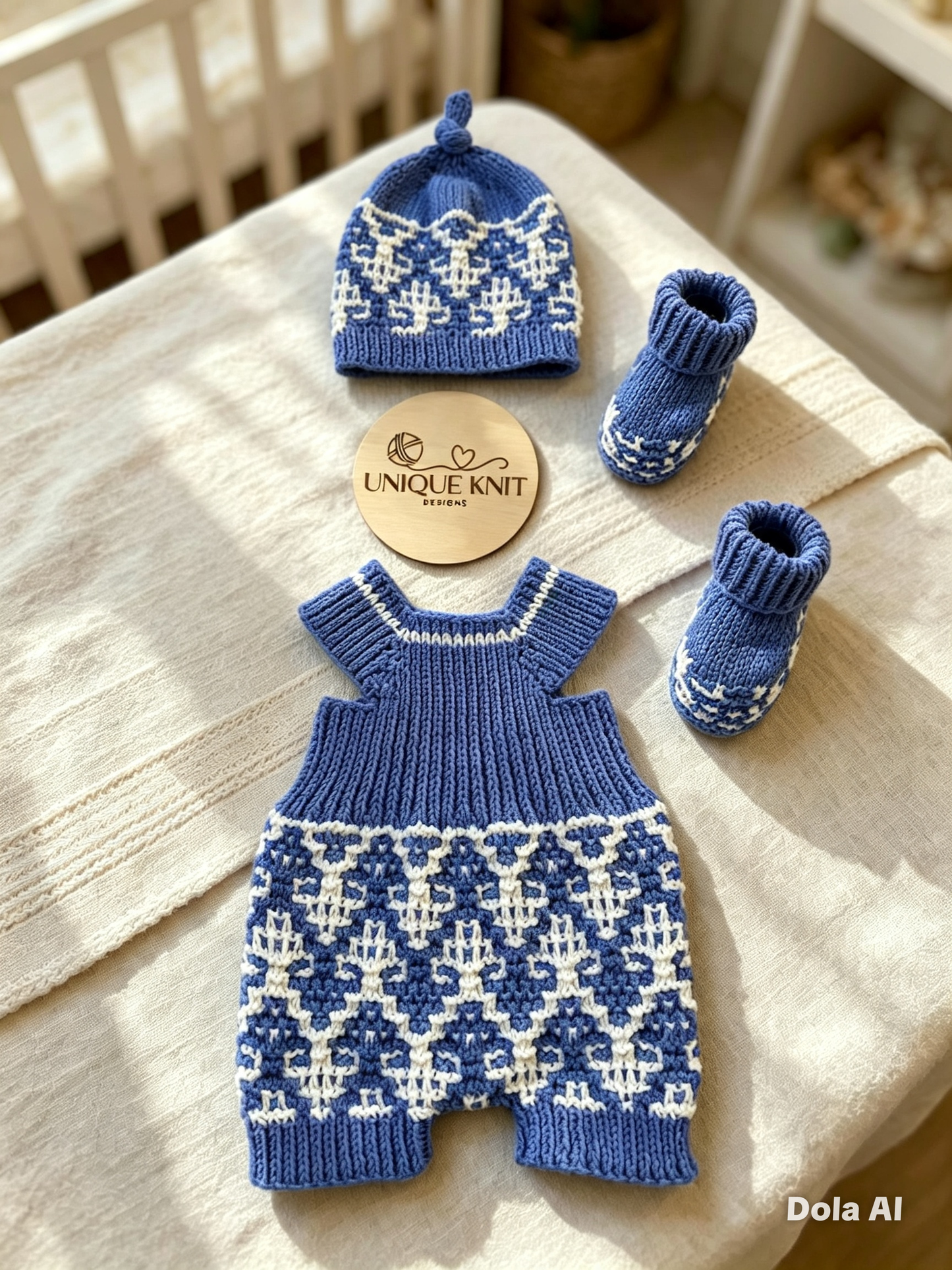 "Willis & Wendy” Multi-piece Knitting pattern for Reborn doll 16 -22” or 0-3 Month Old Baby