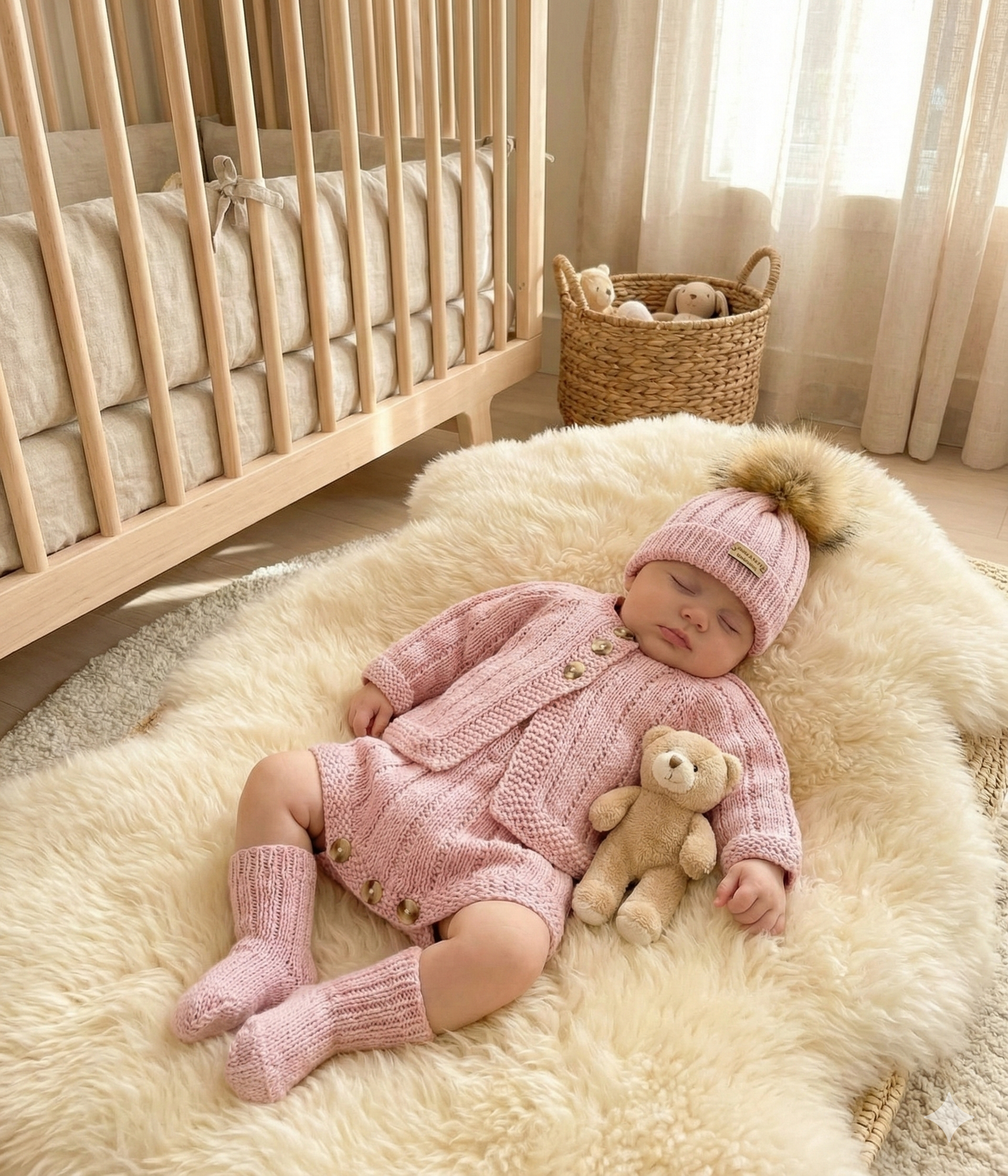 "Cotton ” Multi-piece Knitting pattern for Reborn doll 16 -22” or 0-3 Month Old Baby