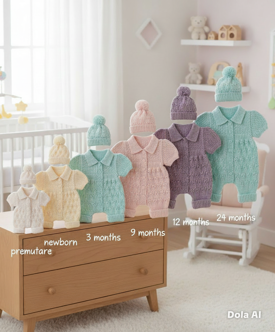 "Bluebell ” Romper - NEW sizes from premature to 24 Months