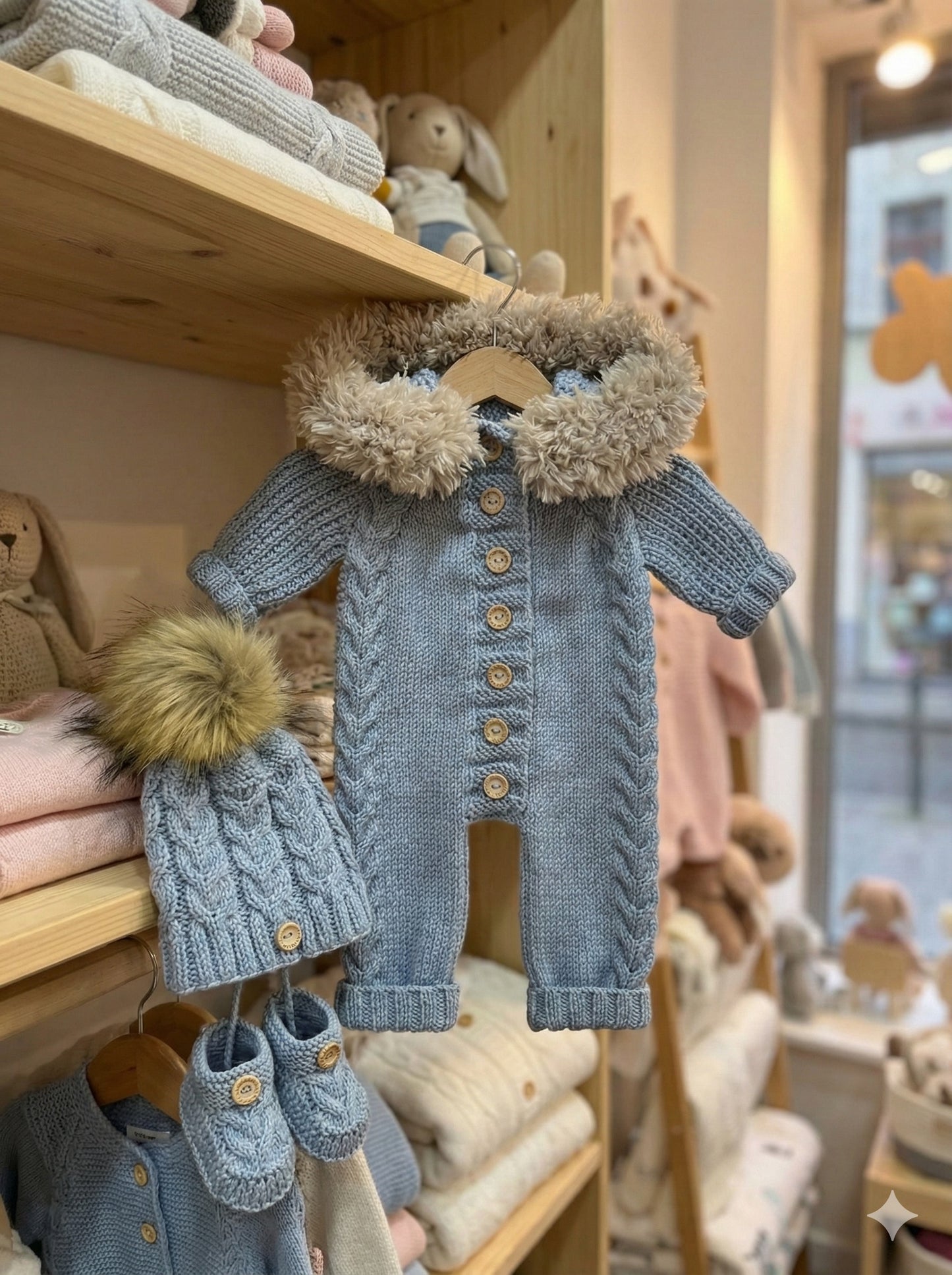 "Alaska” 3 piece Knitting pattern set for Reborn doll 16 -24” or 0-6 Month Old Baby