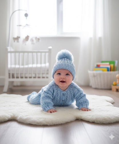 "Primrose” Romper Knitting pattern for Reborn doll 16 -22” or 0-3 Mth Old Baby