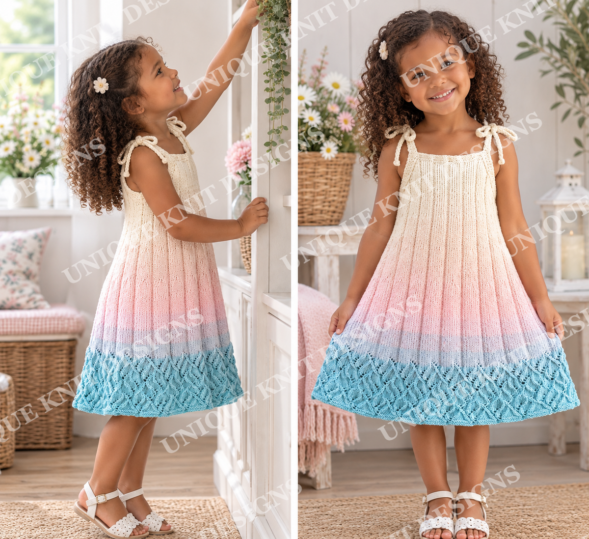 "Sundance” knitting pattern sizes 1 - 7 years