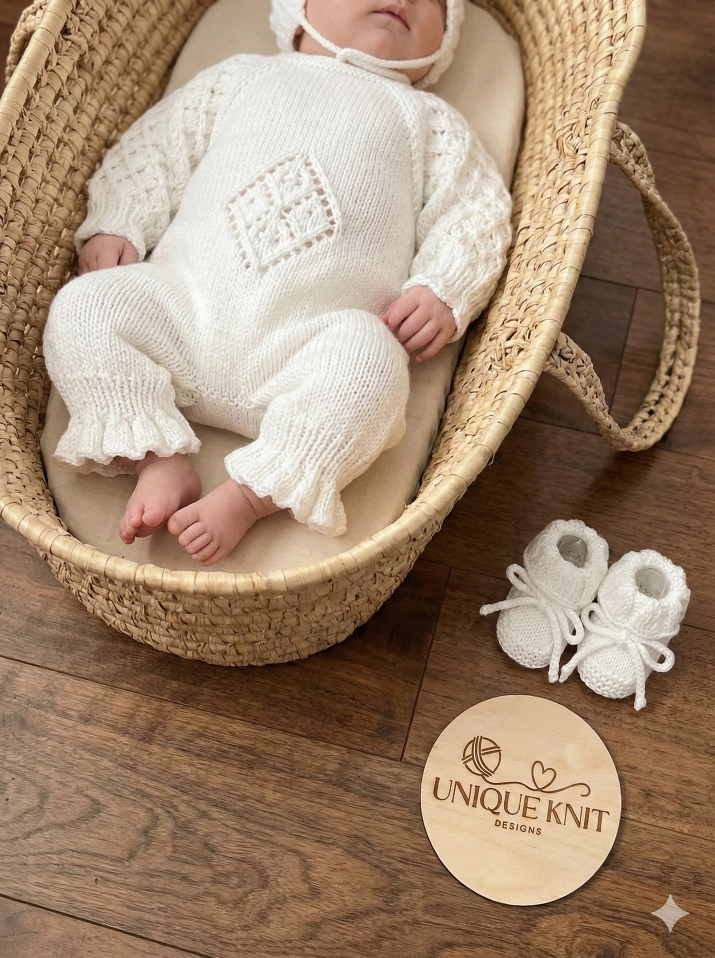 "Princess” Romper Knitting pattern for Reborn doll 16 -22” or 0-3 Month Old Baby