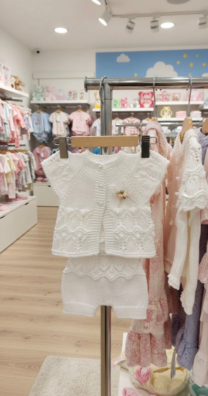 "Edith” 4 Piece Knitting pattern set for Reborn doll 16 -22” or 0-3 Month Old Baby