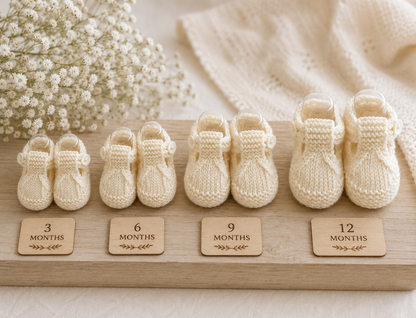 First steps shoes 4 size options from newborn to 12 months