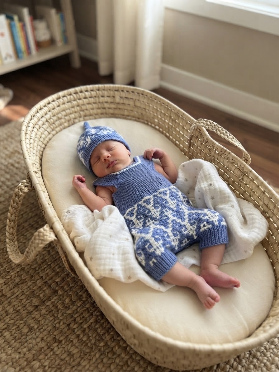 "Willis & Wendy” Multi-piece Knitting pattern for Reborn doll 16 -22” or 0-3 Month Old Baby