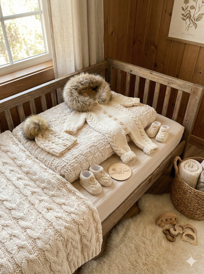 "Alaska” 3 piece Knitting pattern set for Reborn doll 16 -24” or 0-6 Month Old Baby