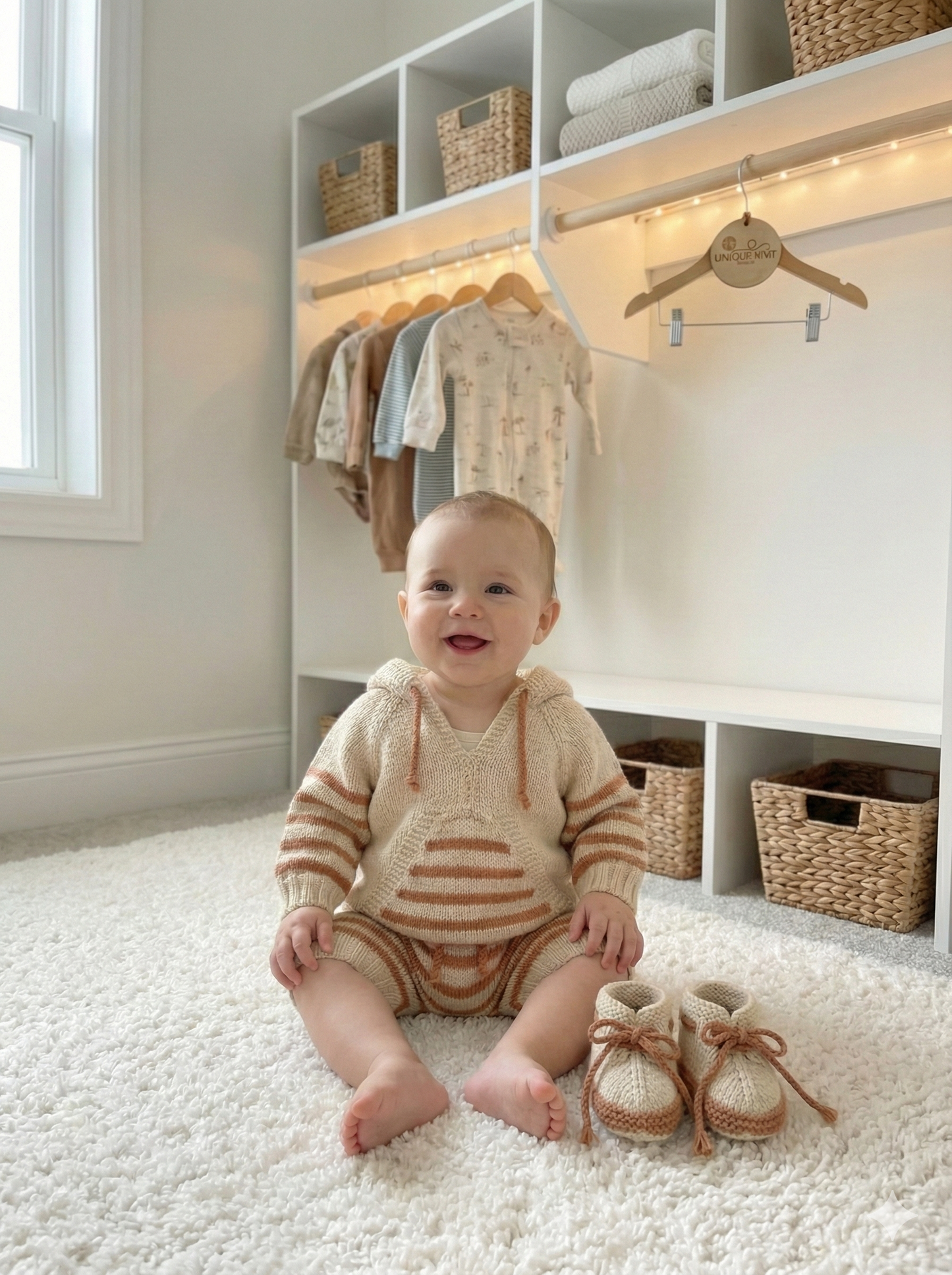 "Basil” Tracksuit & Trainer Knitting pattern set  for Reborn doll 16 -22” or 0-3 Mth Old Baby