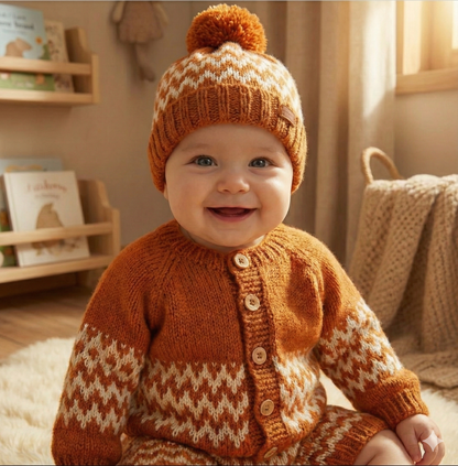 "Zingara” 4 Piece Knitting pattern set for Reborn doll 16 -22” or 0-3 Month Old Baby