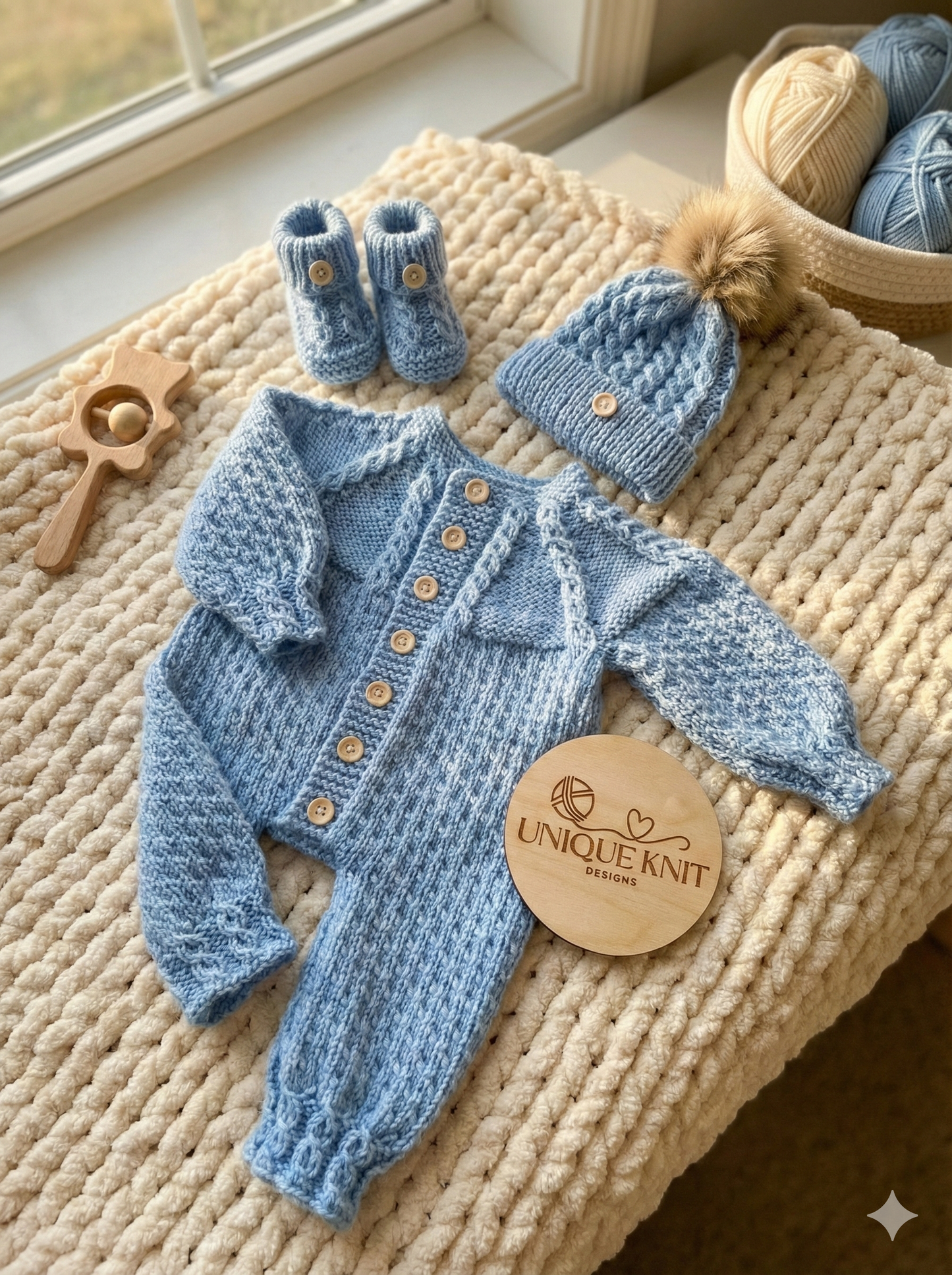 "Primrose” Romper Knitting pattern for Reborn doll 16 -22” or 0-3 Mth Old Baby