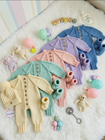 "Primrose” Romper - NEW with 8 size options from premature to 24 Months