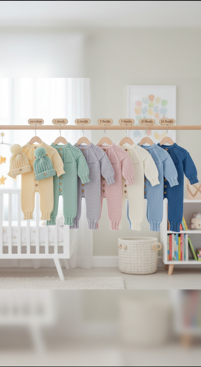 "Primrose” Romper - NEW with 8 size options from premature to 24 Months